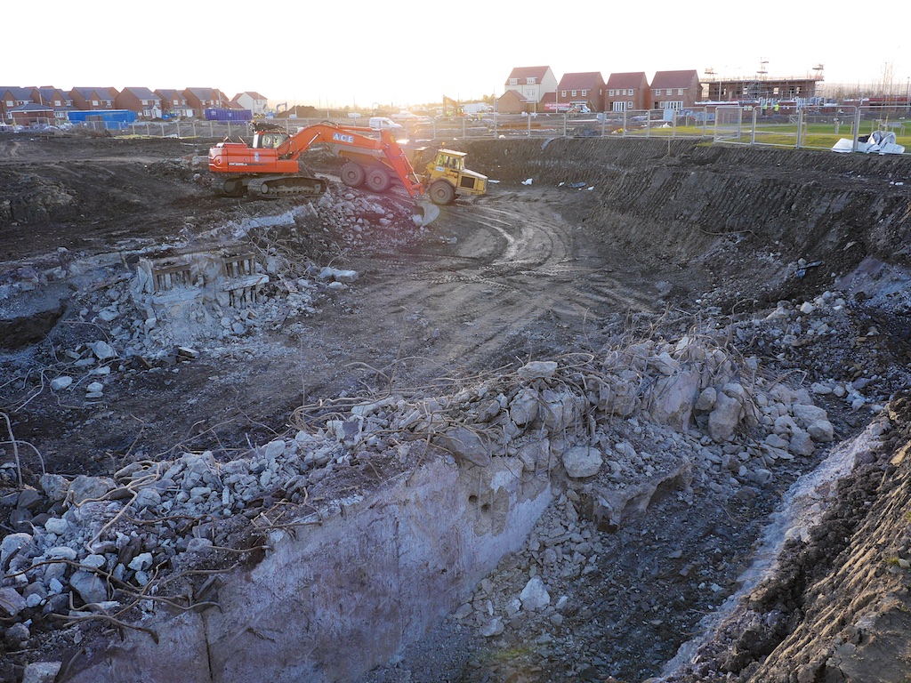 ACE carry out Phase 3 reclamation and plot works at the Barratt's housing development at Berry Edge, Consett
