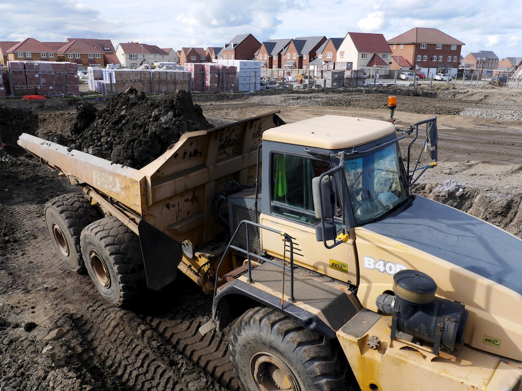 ACE carry out Phase 3 reclamation and plot works at the Barratt's housing development at Berry Edge, Consett